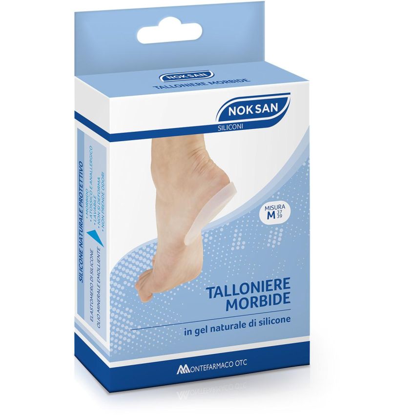 Noksan Talloniere in Gel Morbido, Taglia M, Pacco da 2 Pezzi