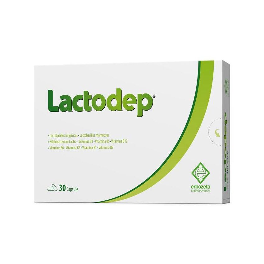 Lactodep Integratore Probiotico - 30 Capsule