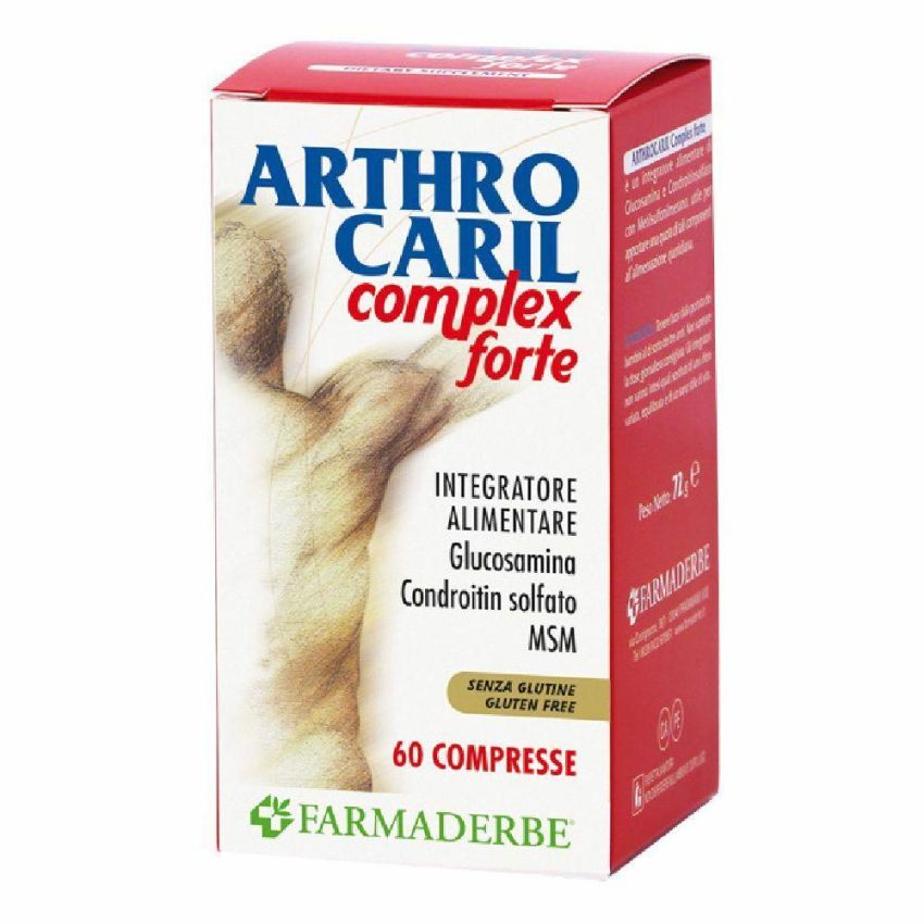 Arthrocaril Complex Forte - Integratore per Articolazioni, 60 Compresse