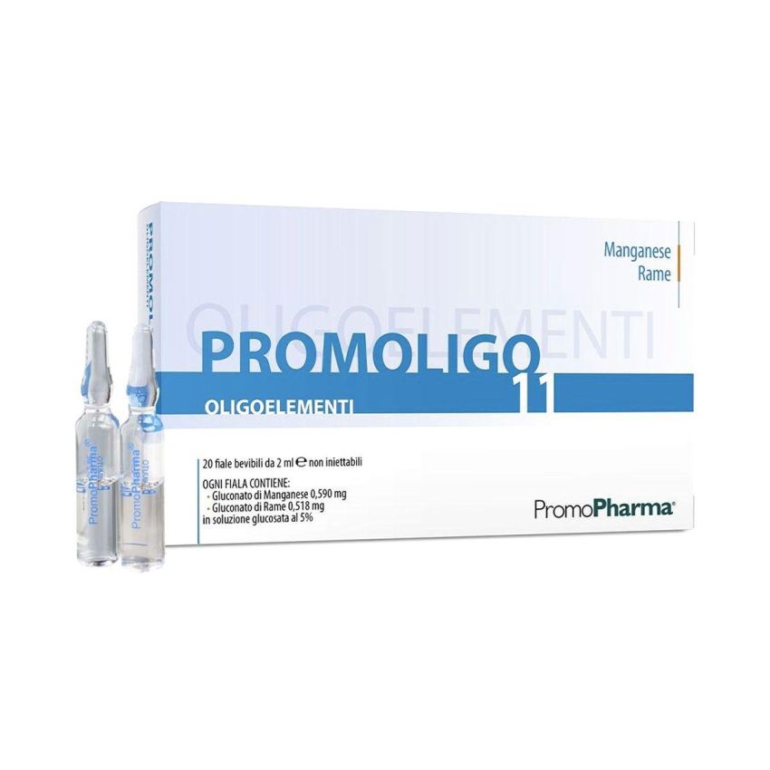 Promoligo 11 - Integratore di Manganese e Rame - 20 Fiale