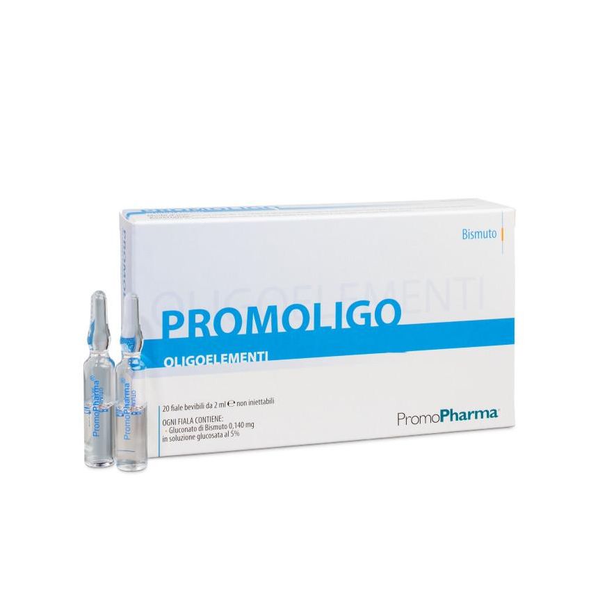 Promoligo 15 - Integratore di Rame, Oro, Argento in 20 Fiale