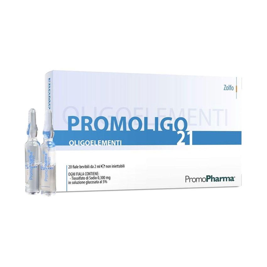 Promoligo 21 Trattamento con Zolfo - Pacco da 20 Fiale