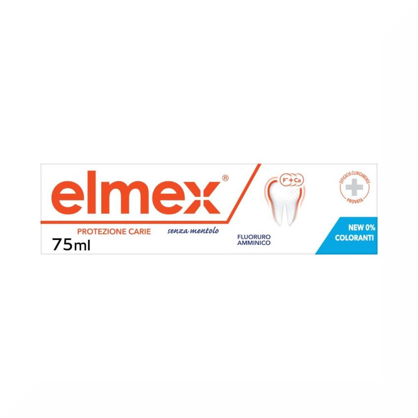 Dentifricio Elmex Senza Mentolo, 75ml