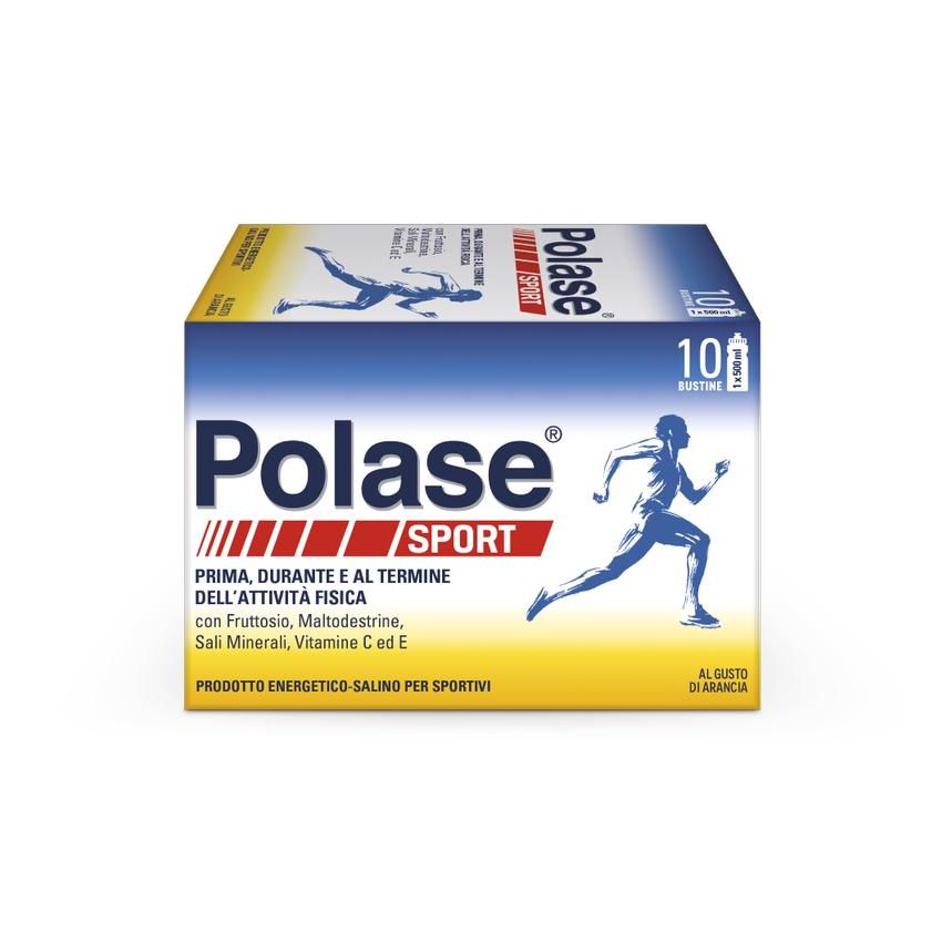 Polase Sport: Integratore Alimentare con Magnesio e Potassio - 10 Bustine