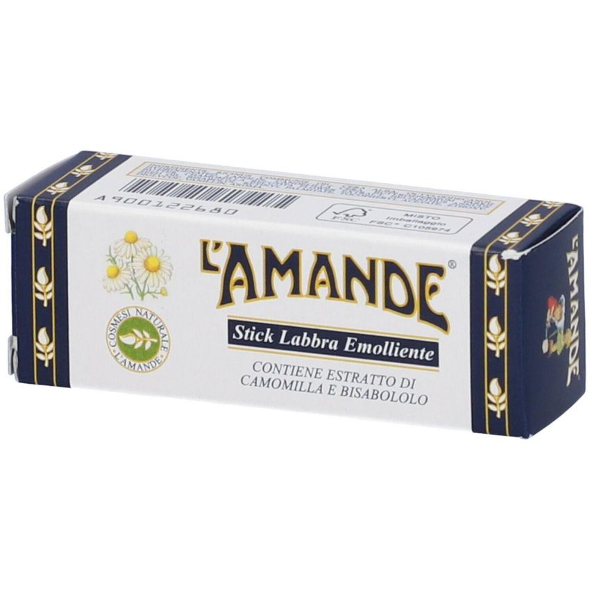 L'Amande Marseille Stick Labbra Emolliente Idratante 4,5g