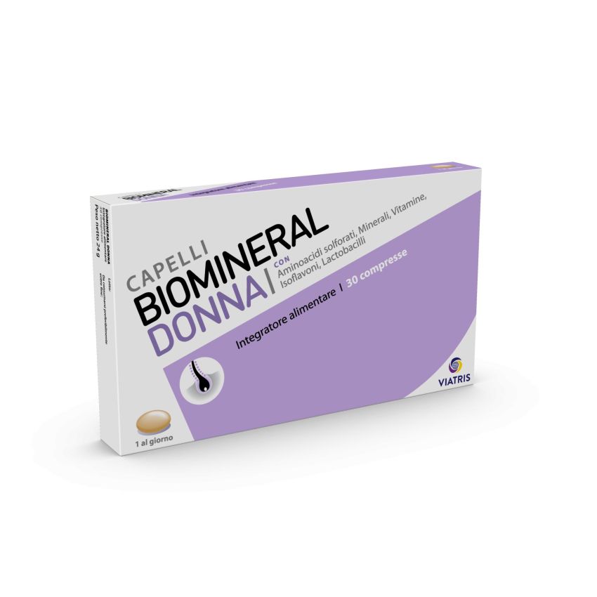 Biomineral Donna - Vitalità e Benessere, 30 Compresse