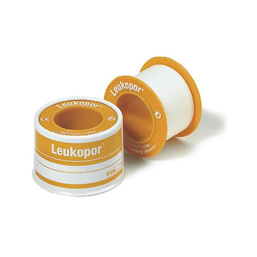 Leukopor Cerotto Medicale Rocchetto 1,25x500cm