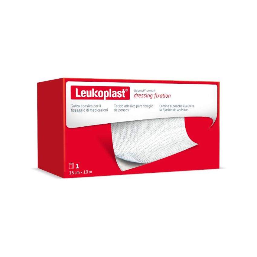 Fixomull Stretch - Garza Adesiva Elastica 15 cm x 10 m