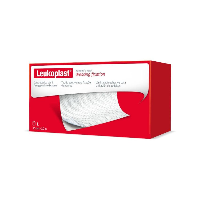 Fixomull Stretch - Garza Adesiva Elastica 15 cm x 10 m