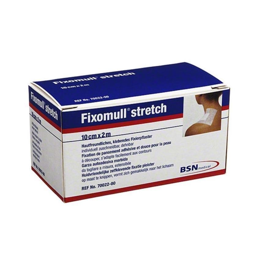 Fixomull Stretch - Garza Adesiva Elastica 2m x 10cm