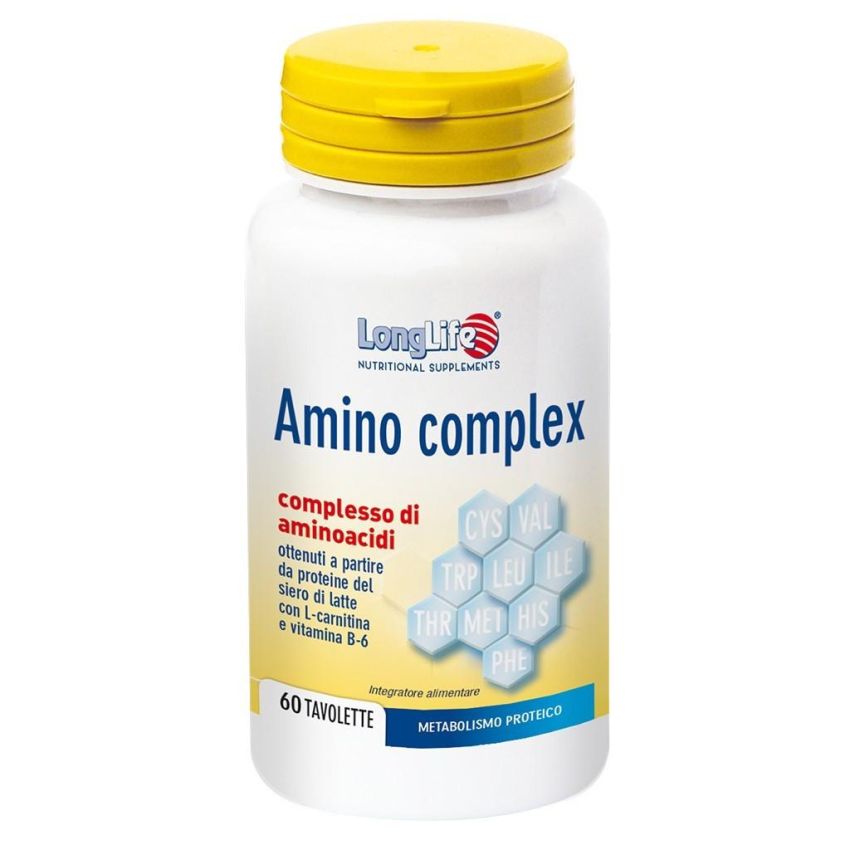 Aminocomplex Longlife - Integratore Alimentare, 60 Tavolette