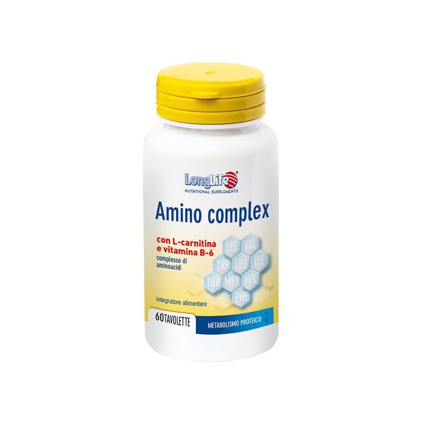 Aminocomplex Longlife - Integratore Alimentare, 60 Tavolette