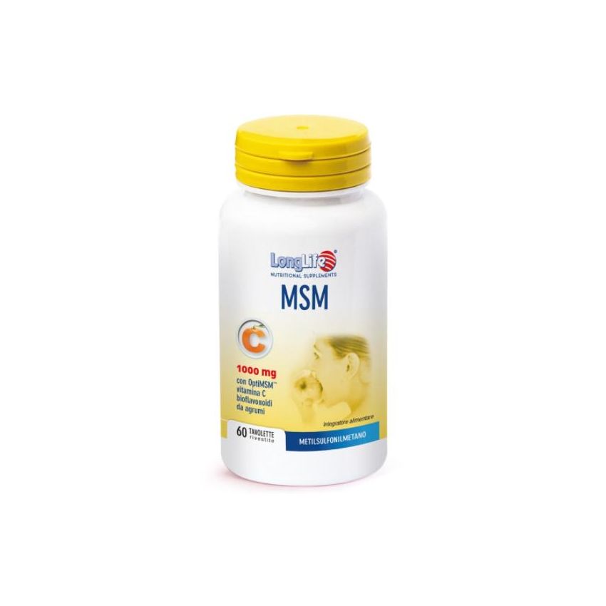 Longlife MSM 1000mg - 60 Tavolette