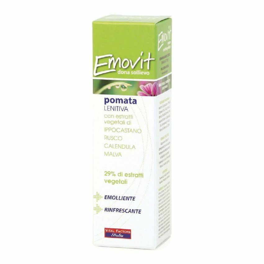 Emovit Pomata Lenitiva 30ml - Crema Calmante per la Pelle