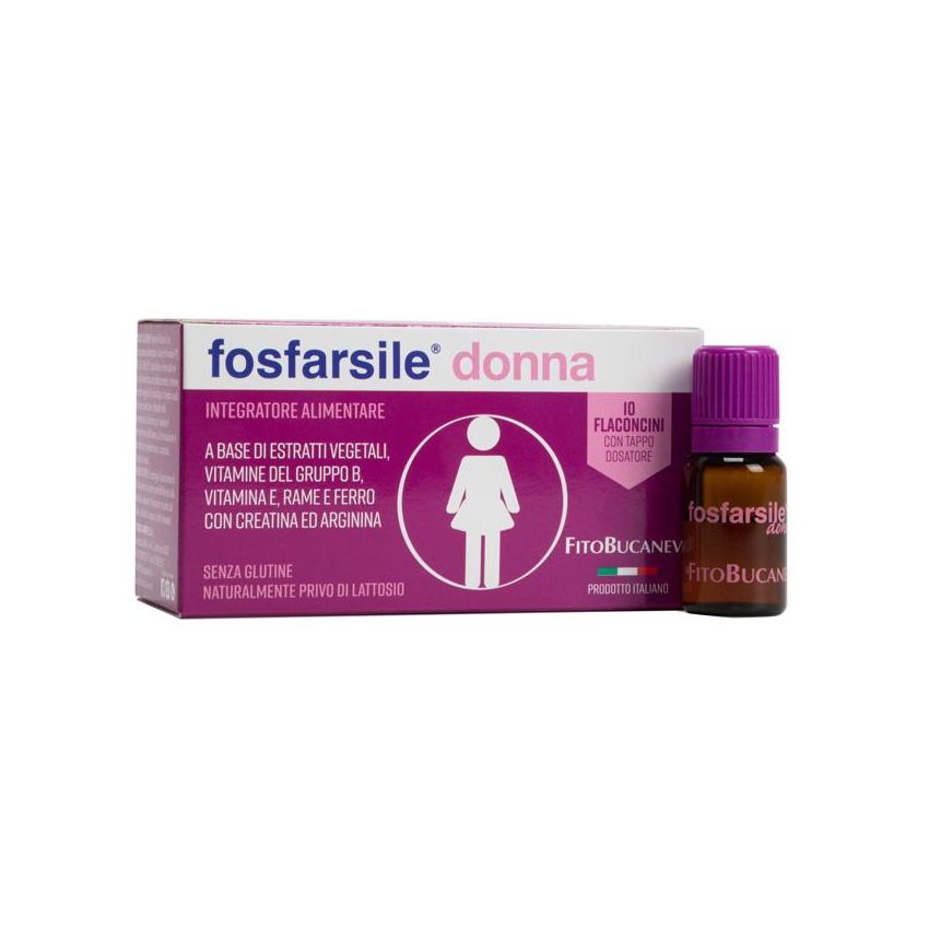 Fosfarsile Donna 10 Flaconcini - Integratore Alimentare