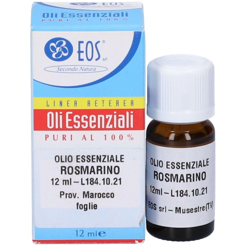 Eos Natura Puro Olio Essenziale di Rosmarino, 12ml