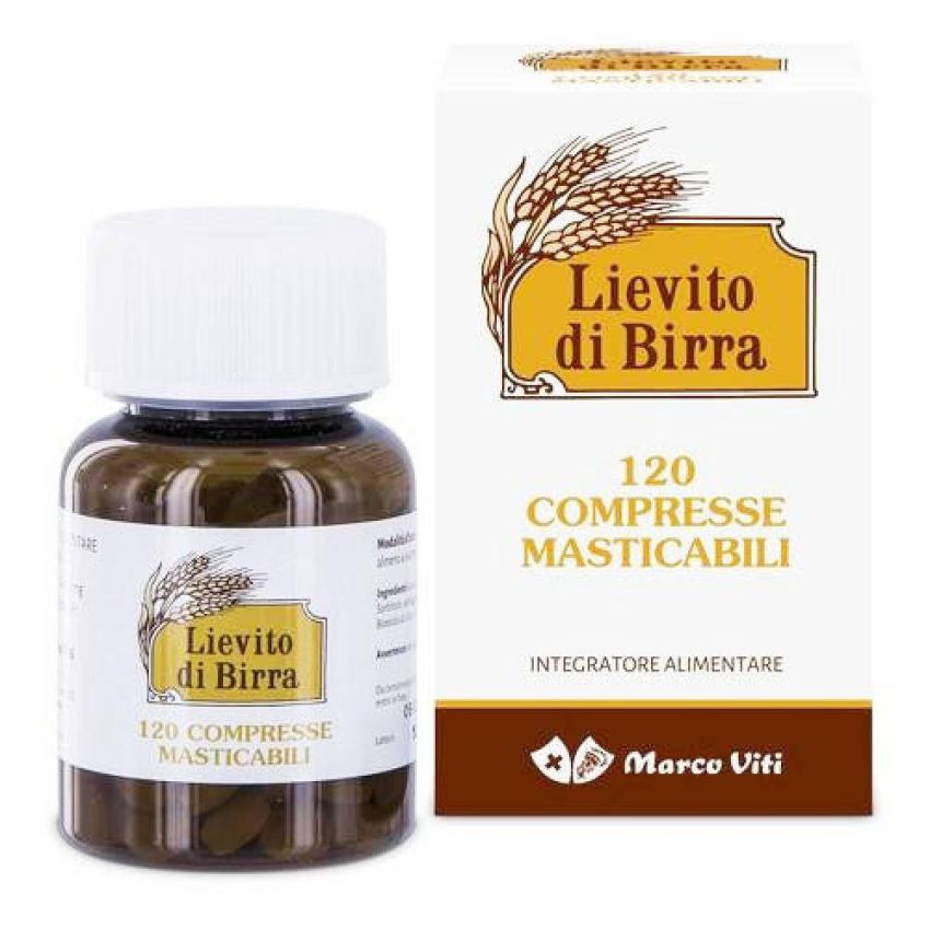 Marco Viti Lievito di Birra - Supplemento Nutrizionale 120 Compresse