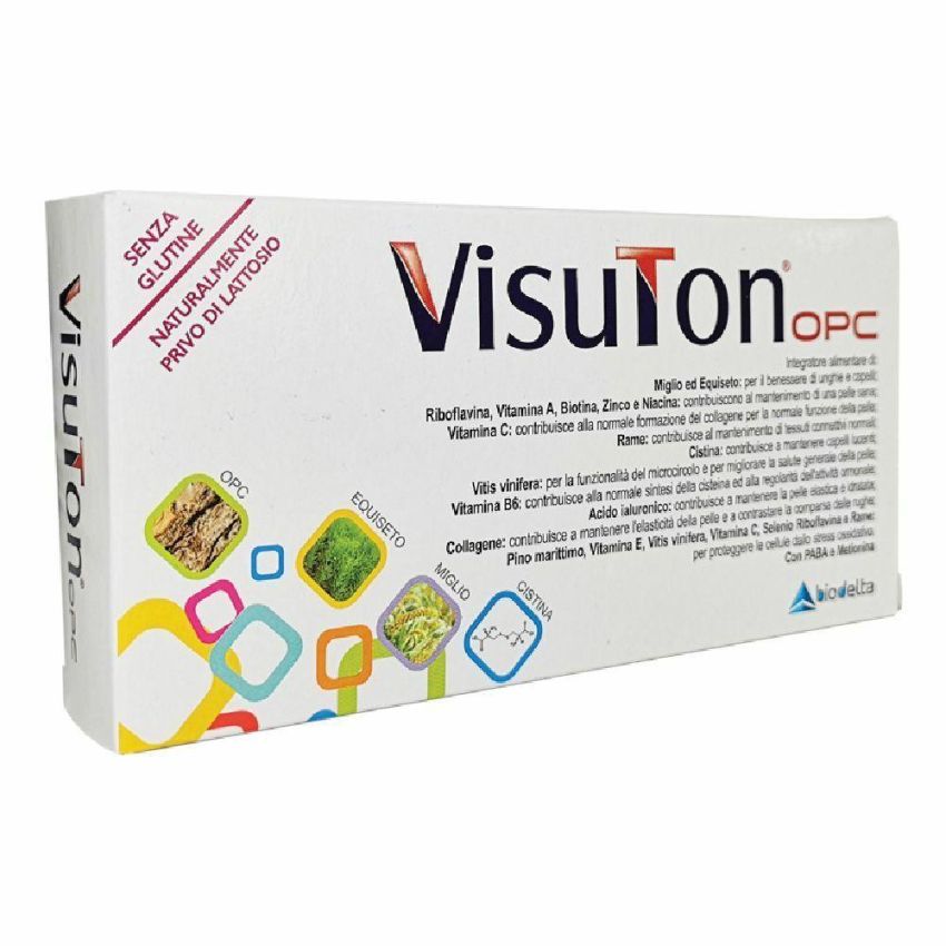 Visuton Supplemento di OPC 30 Compresse per la Salute Oculare