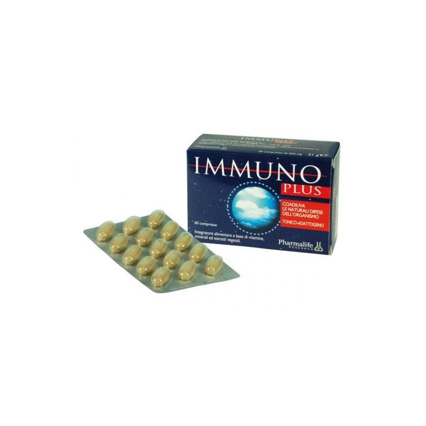 Immuno Plus - Potenziatore del Sistema Immunitario, 60 Compresse