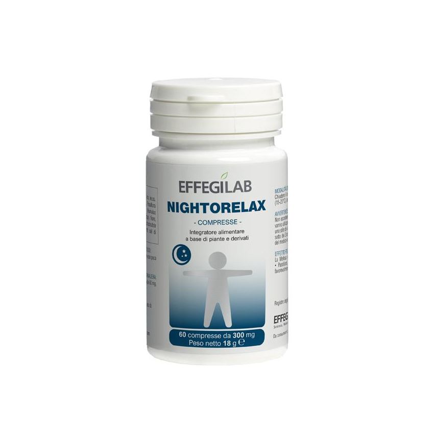 NightoRelax Compresse per il Sonno Naturale - 60 Pezzi
