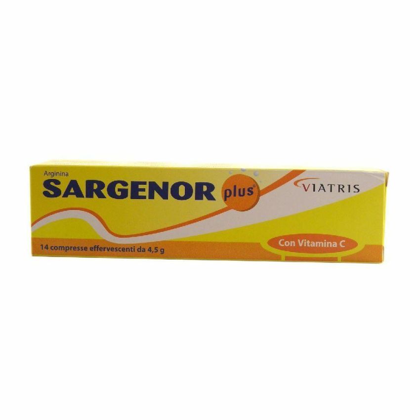 Sargenor Plus con Integratore di Vitamina C - 14 Compresse