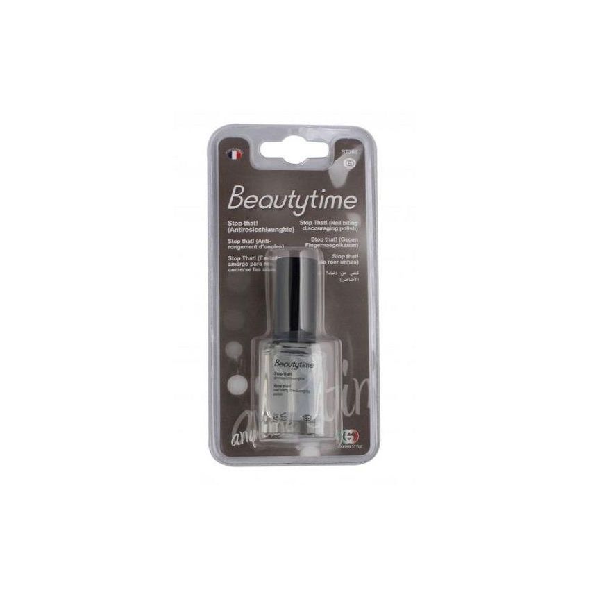 Beautytime Soluzione Anti-Onicofagia, Stop Smalto Mordicchiato, 12ml