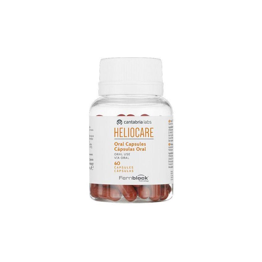Heliocare Oral Sun Protection Capsules - 60 Count