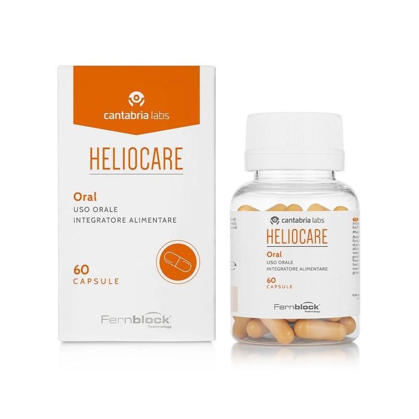 Heliocare Oral Sun Protection Capsules - 60 Count