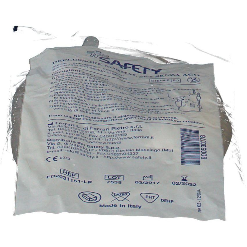 Dispositivo di Deflusso Sterile Senza Ago