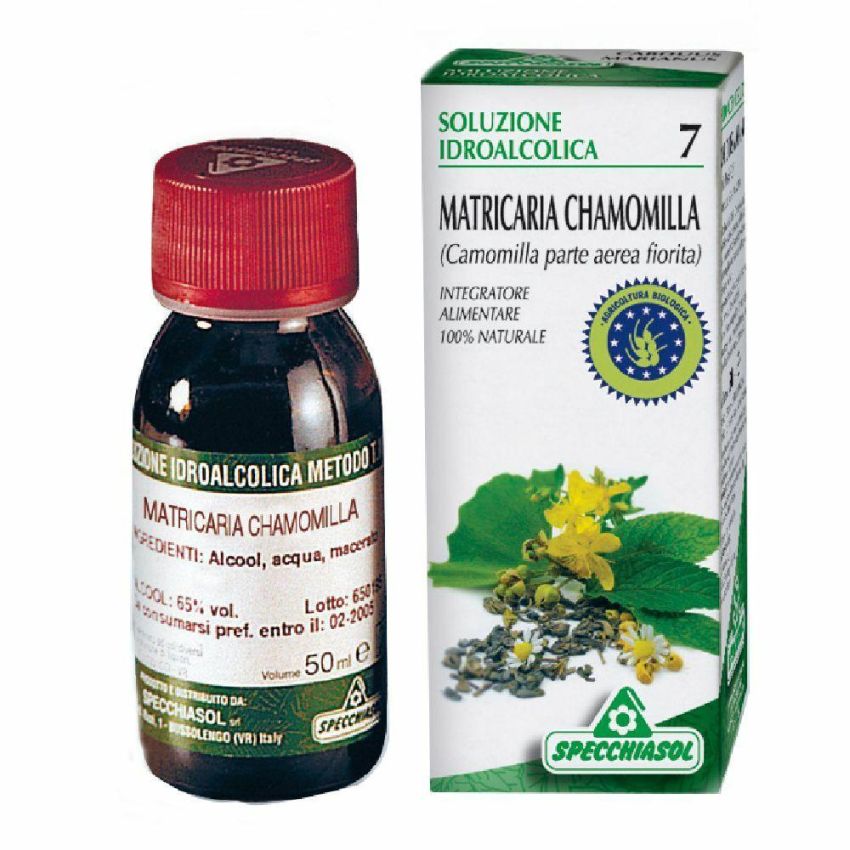 Specchiasol Tintura Madre di Camomilla 7 - Flacone da 50ml