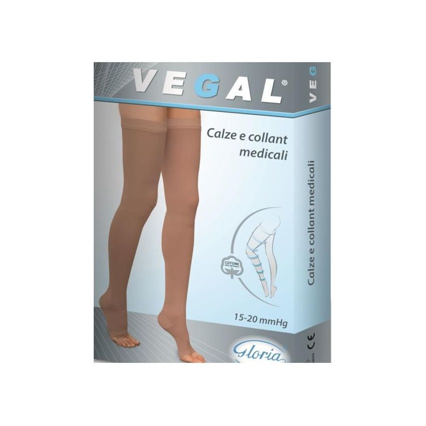 Gloria Med Vegal Ginocchiera Beige, Taglia Large - 1 Pezzo