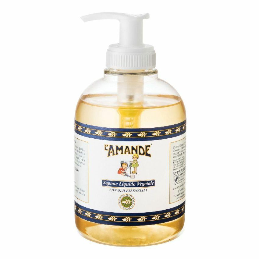 Sapone Vegetale Marseille L'Amande con Olii Essenziali - 500ml