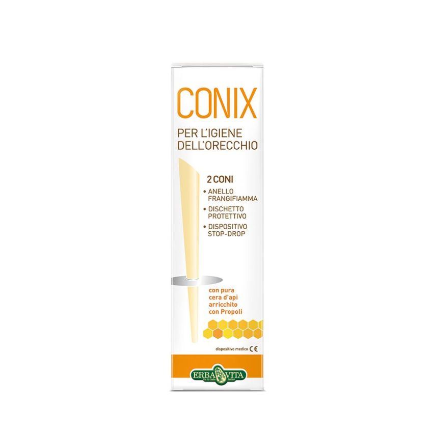 Erba Vita Conix - Coni di Cera, Pack di 2 Pezzi