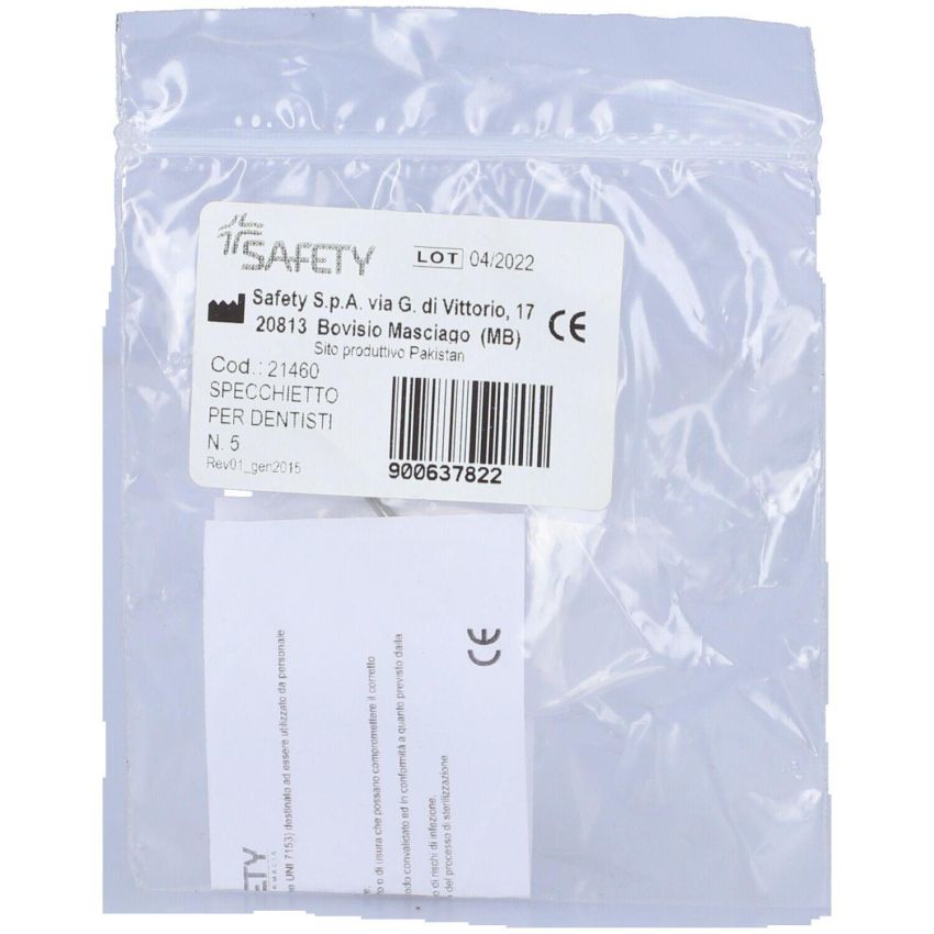 Specchietto Dentistico N° 5 con Diametro di 24mm