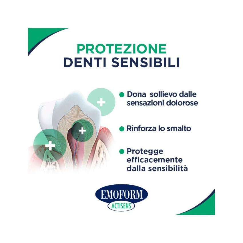 Emoform Actisens Pasta Dentifricia da 75ml