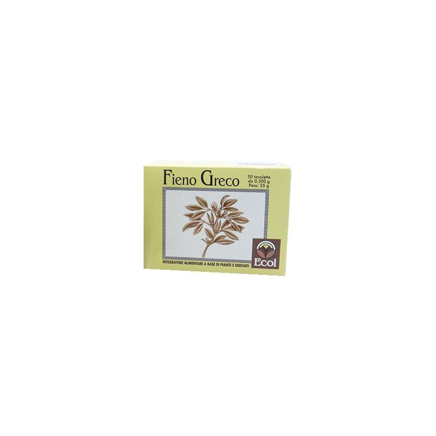 Ecol Fieno Greco - Integratore Naturale, 50 Tavolette