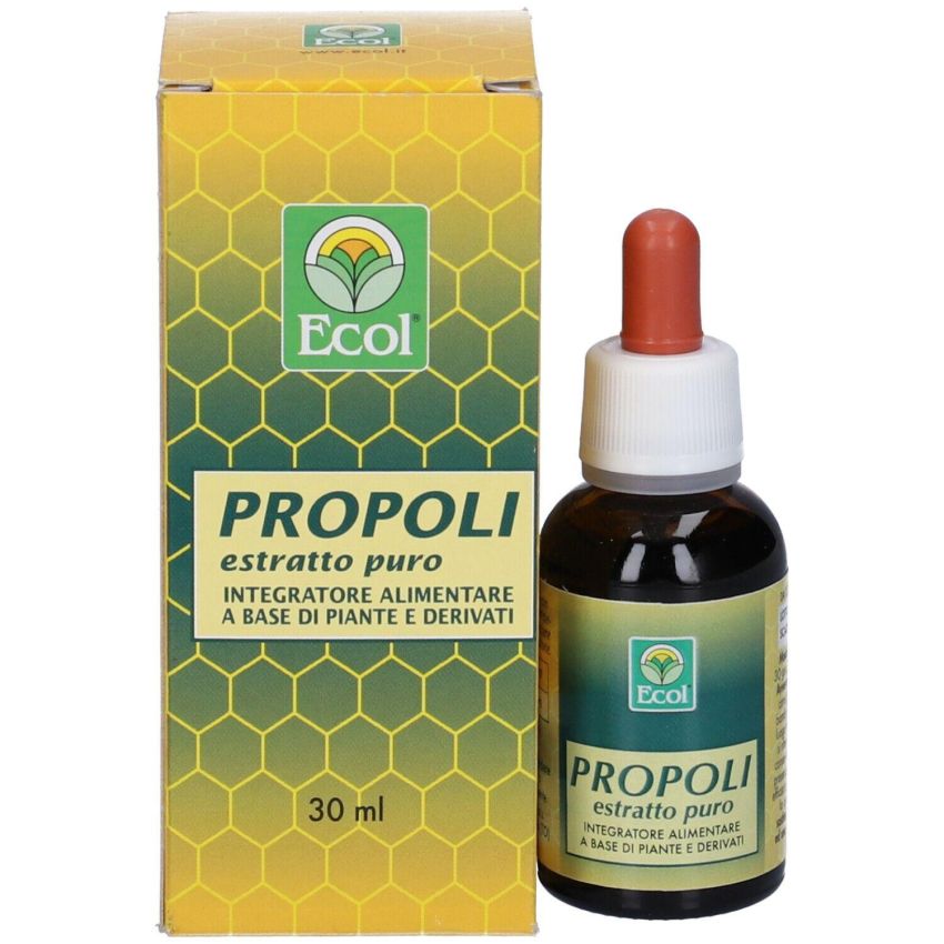 Ecol Estratto Puro di Propoli 30ml - 100% Naturale
