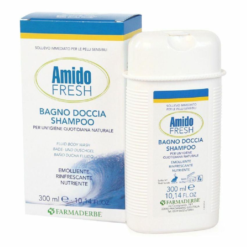 Amido Fresh - Shampoo e Balsamo 3-in-1 per Bagno e Doccia - 300ml