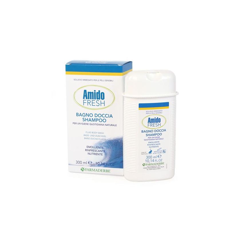 Amido Fresh - Shampoo e Balsamo 3-in-1 per Bagno e Doccia - 300ml