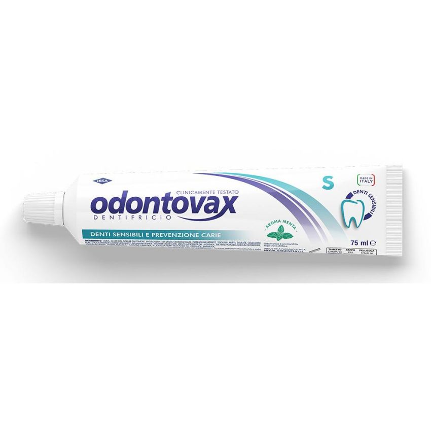 Odontovax S - Dentifricio per Denti Sensibili, 75ml