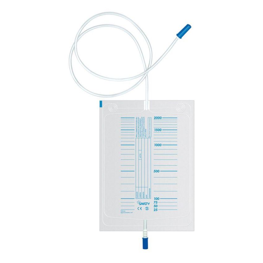 Sacca per Urina da Letto con Sistema di Scarico 130cm - 30 Pezzi