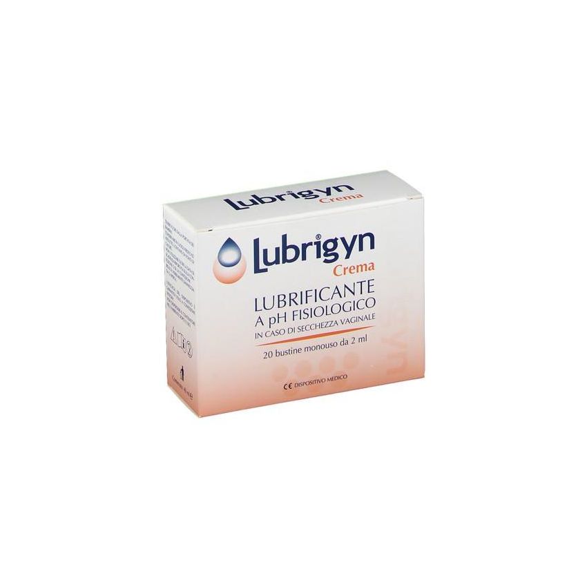Lubrigyn Crema Vaginale - 20 Bustine da 2ml