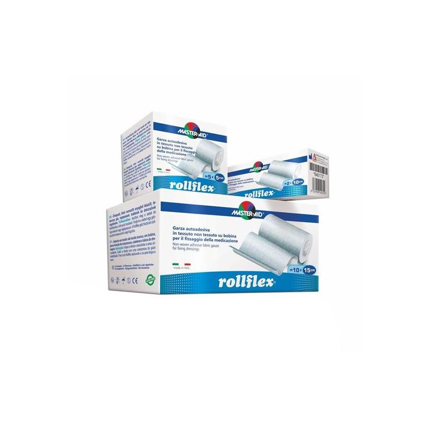 Master Aid Roll-Flex - Cerotto Elastico e Flessibile 5x10cm