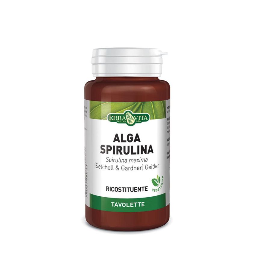 Erba Vita Spirulina Algae, 125 compresse da 400mg