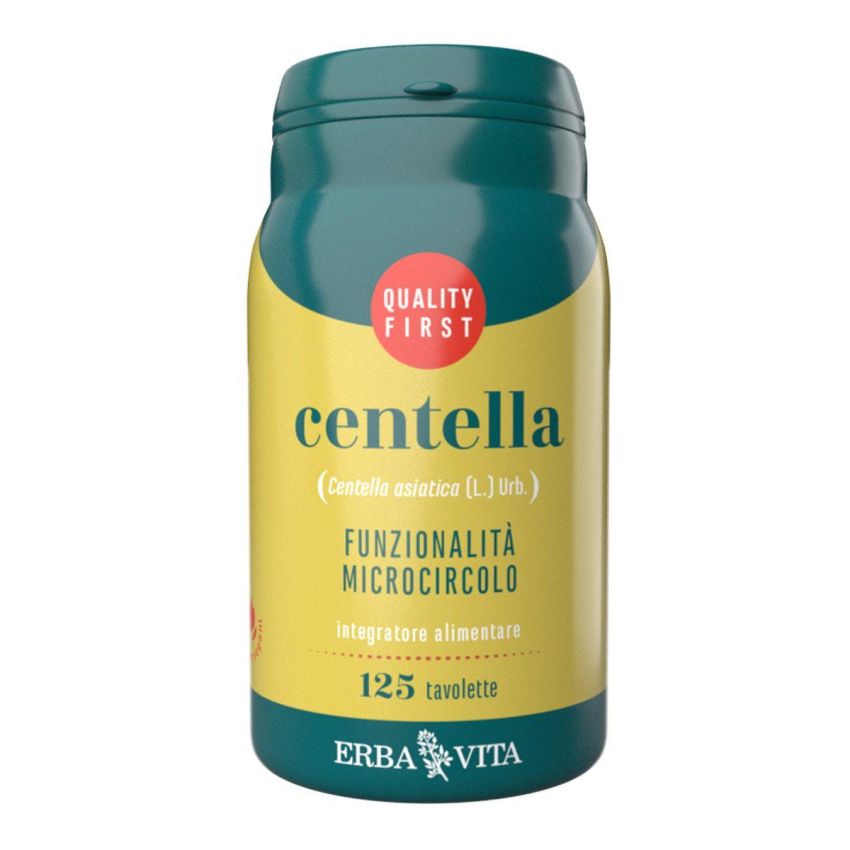 Erba Vita - Centella Asiatica Compresse 400mg - 125 Tavolette