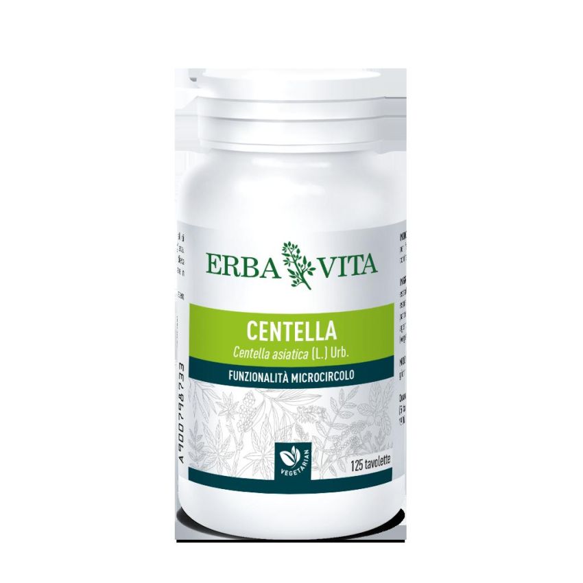 Erba Vita - Centella Asiatica Compresse 400mg - 125 Tavolette