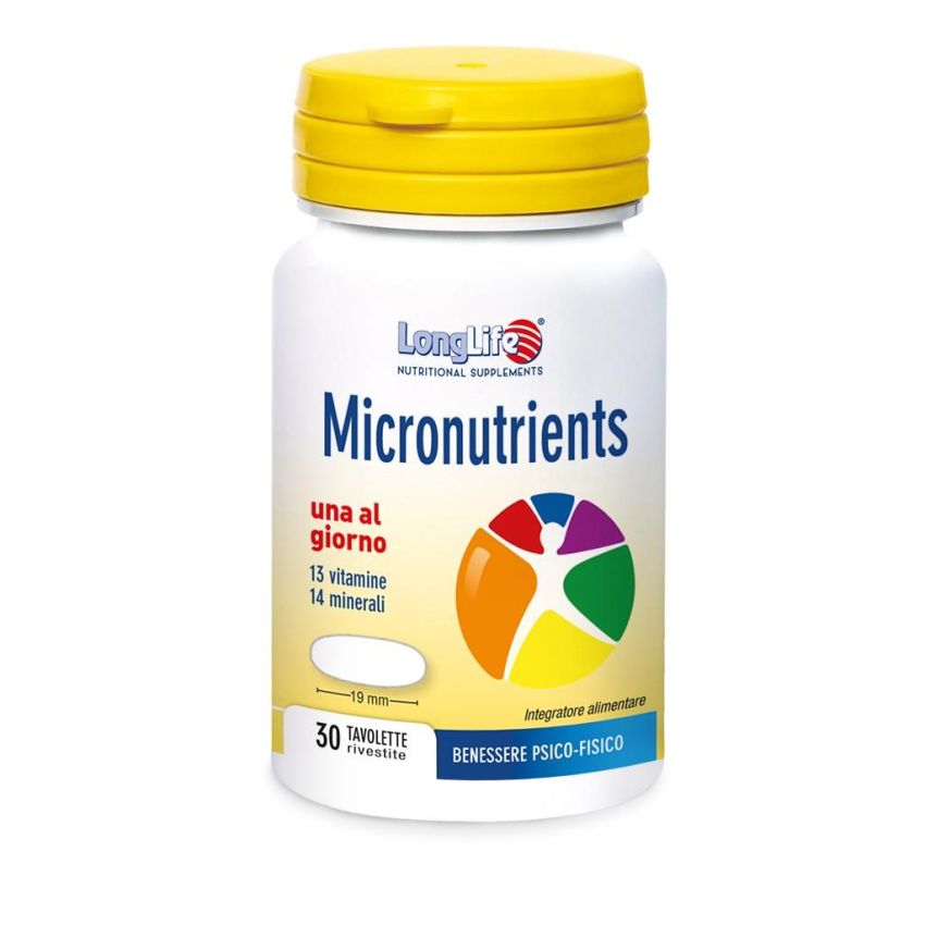 Longlife Micronutrients - 30 Compresse