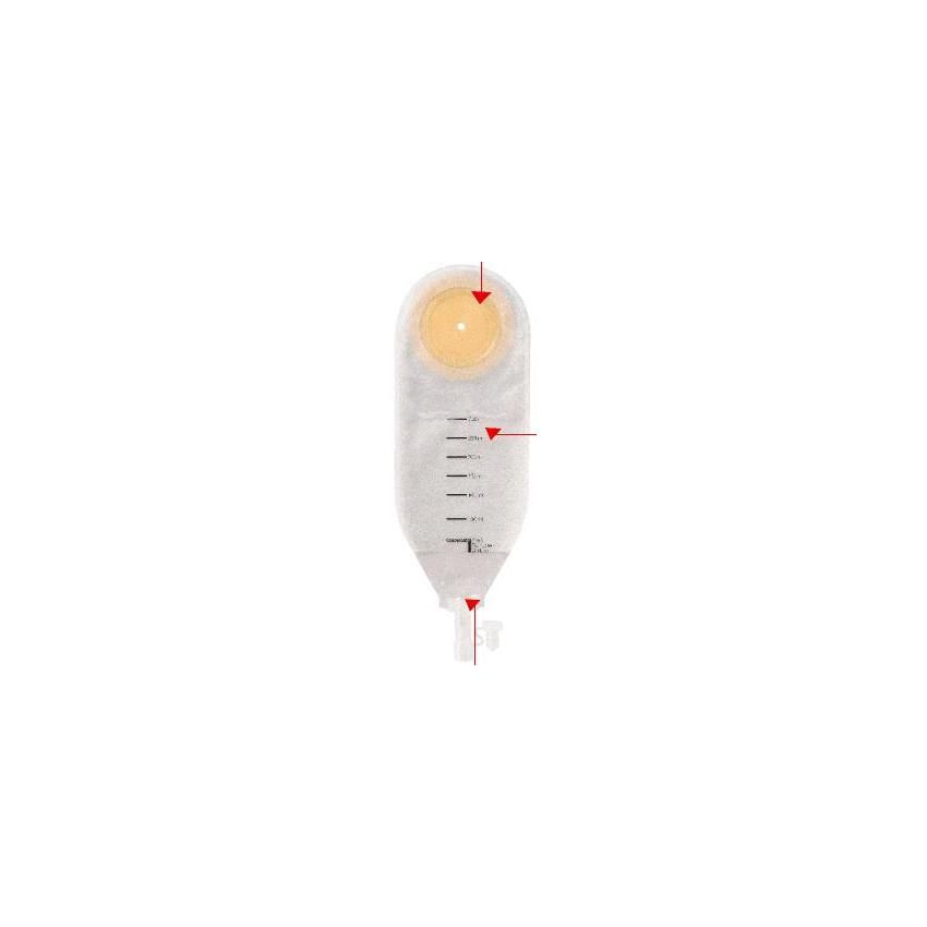 Sacca sterile per drenaggio ferite Coloplast, Capacit√† Midi 300ml