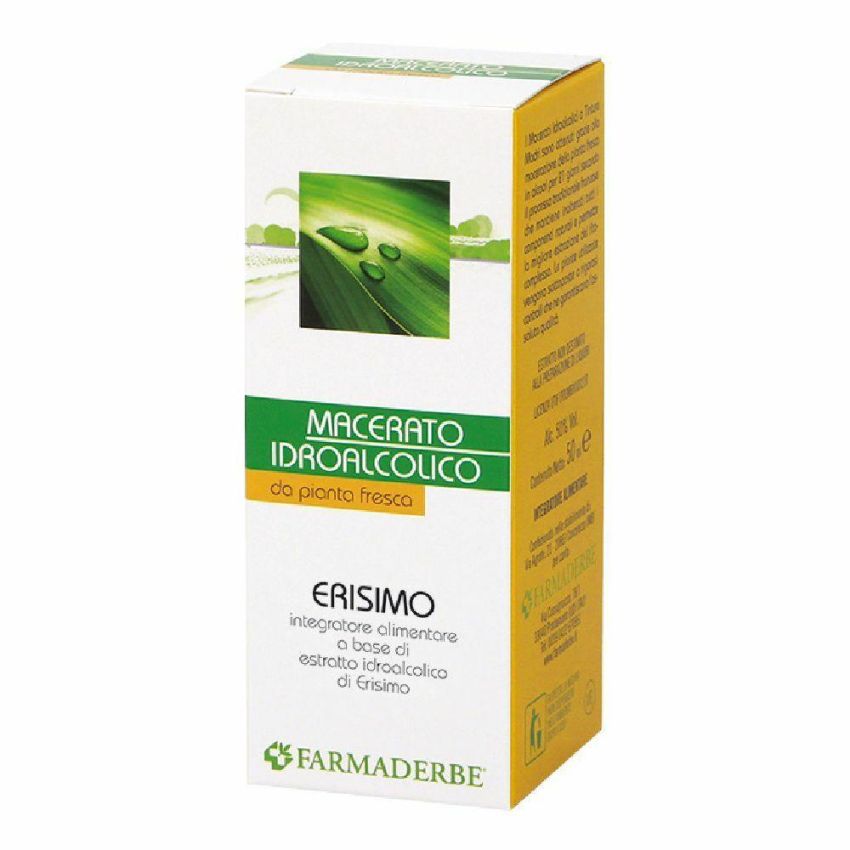 Farmaderbe Erisimo Plus, Sollievo per la Gola, 50ml