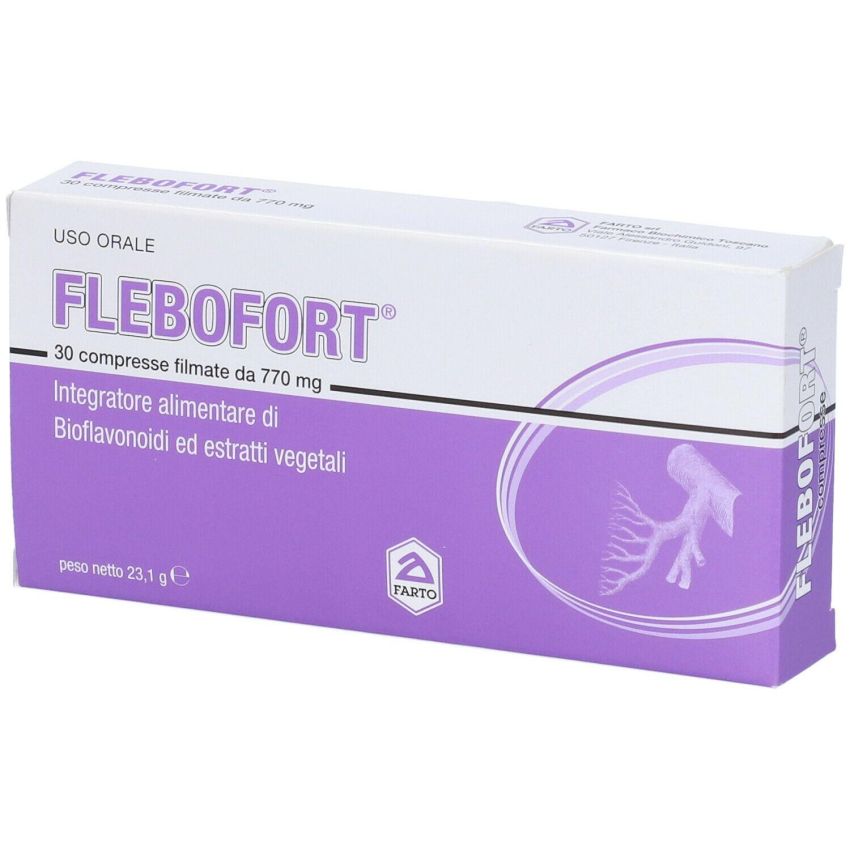Flebofort - Integratore per la Circolazione, 30 Compresse
